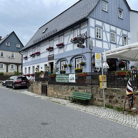 Hotel Gasthof zur Hoffnung Hinterhermsdorf Exterior foto