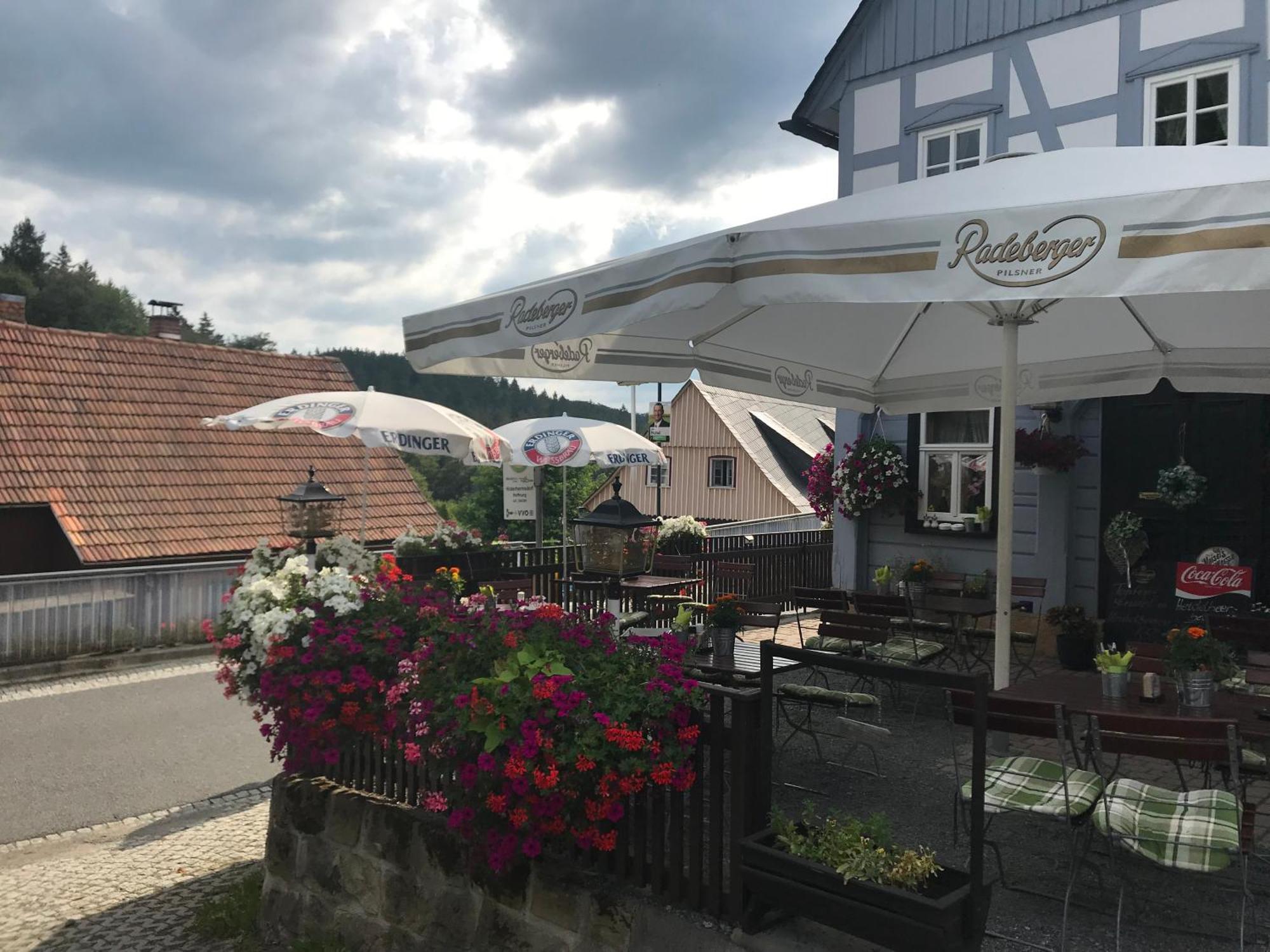 Hotel Gasthof zur Hoffnung Hinterhermsdorf Exterior foto