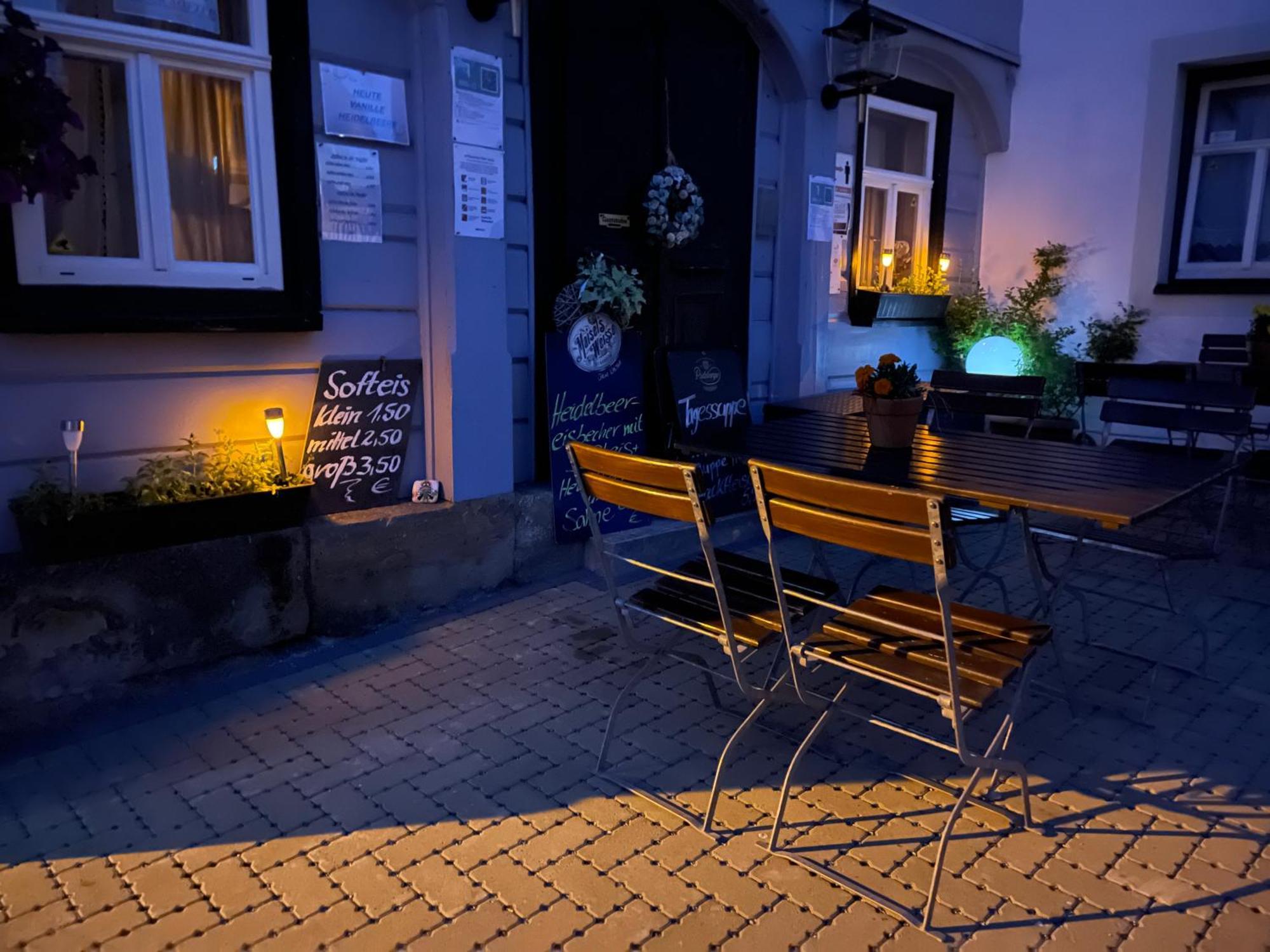 Hotel Gasthof zur Hoffnung Hinterhermsdorf Exterior foto