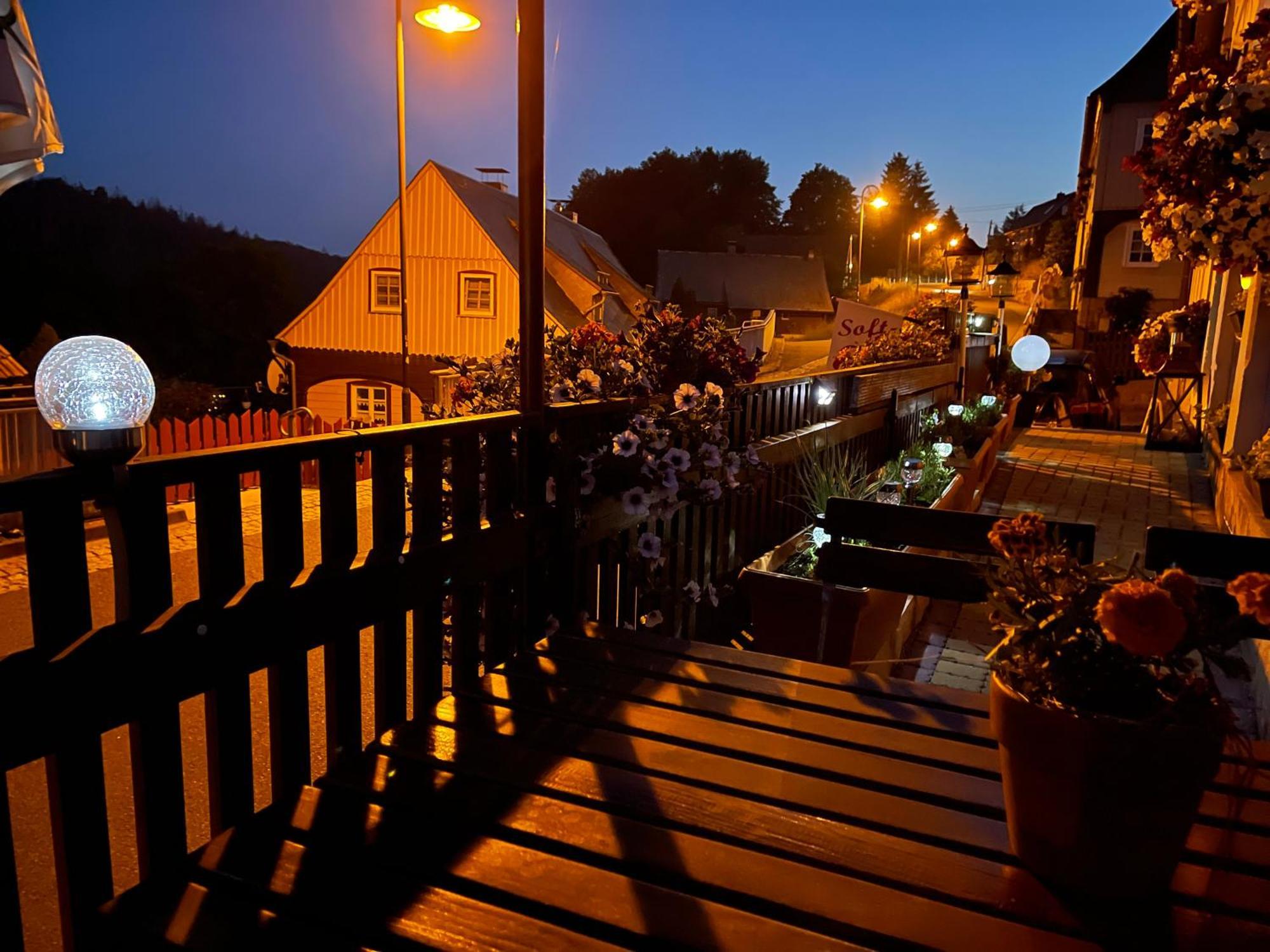 Hotel Gasthof zur Hoffnung Hinterhermsdorf Exterior foto